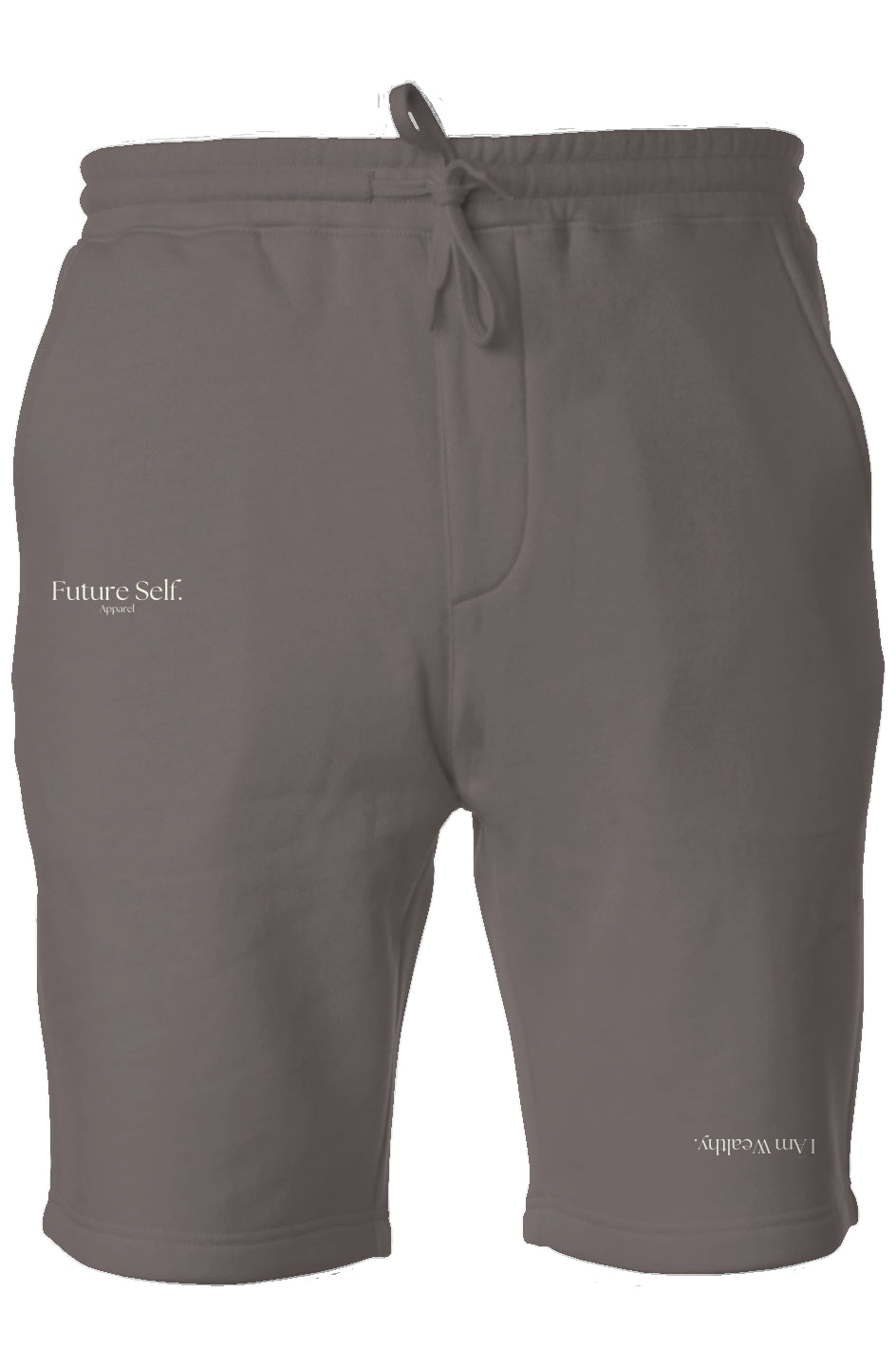 "I Am Wealthy" Men's Fleece Short